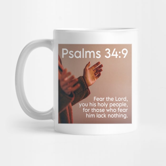 Psalms 34:9 by Bible Verses by Deb